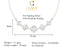 5 Stone Silver Chain Pendant