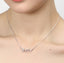 CLARA 925 Sterling Silver Rhodium Plated Leaf Pendant with Chain Gift for Women & Girls