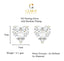 CLARA 925 Sterling Silver Mila Mangalsutra Tanmaniya Pendant Earring Jewellery Set with Chain Gift for Women and Girls