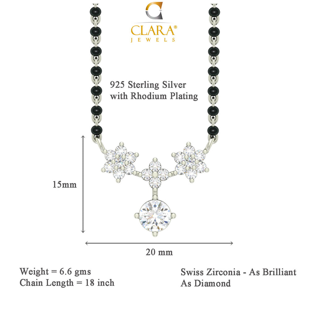 Lily Mangalsutra Chain Pendant