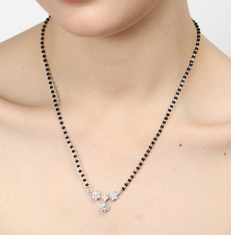 Lily Mangalsutra Chain Pendant