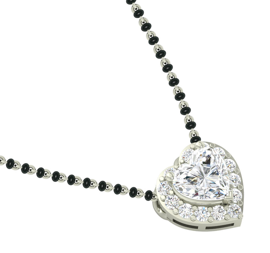 Valentine Mangalsutra Chain Pendant