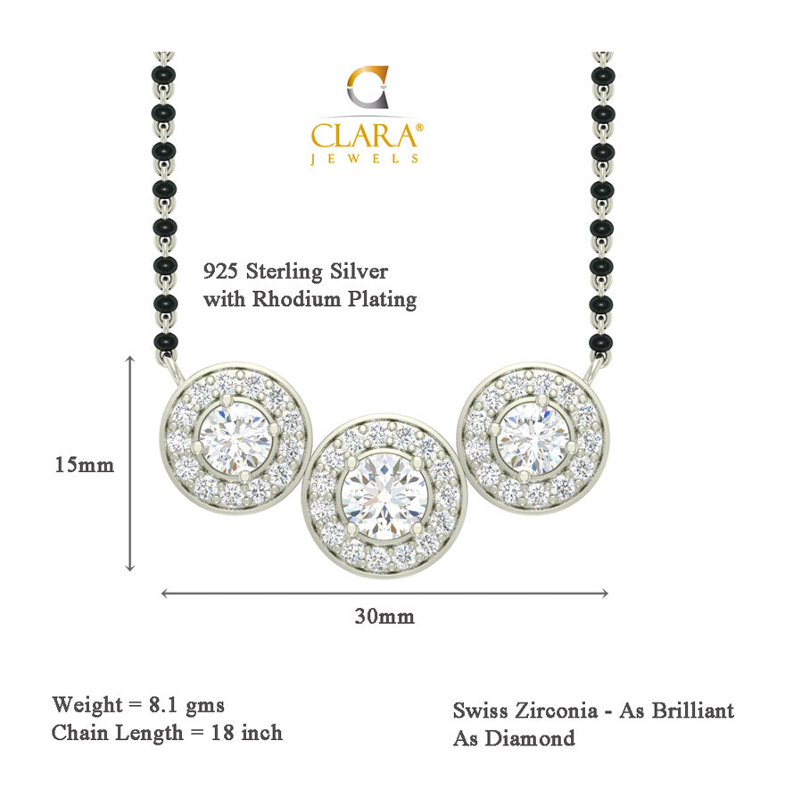 Poppy Mangalsutra Chain Pendant