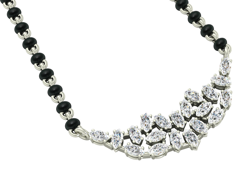 Daisy Mangalsutra Chain Pendant