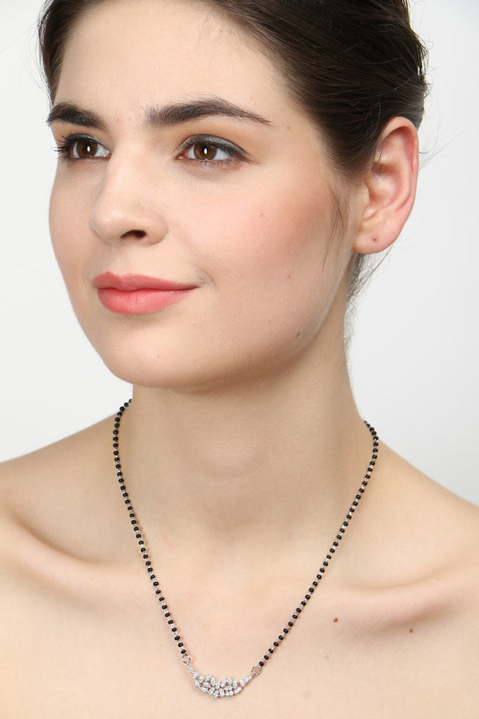 Daisy Mangalsutra Chain Pendant
