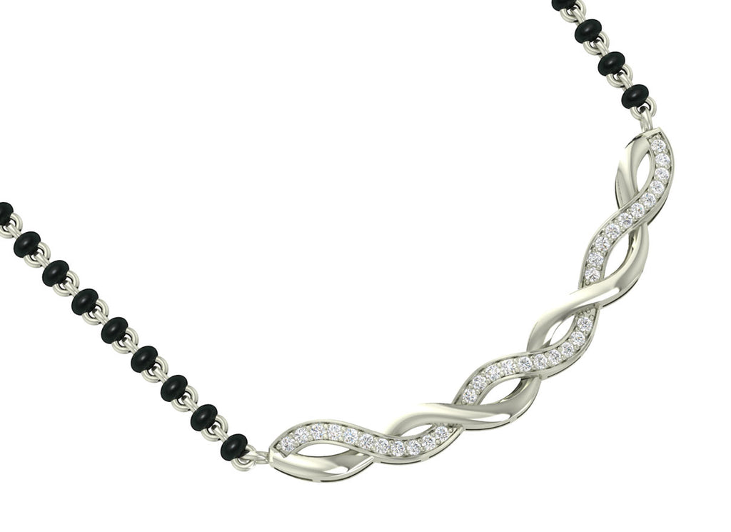 Twist Mangalsutra Chain Pendant