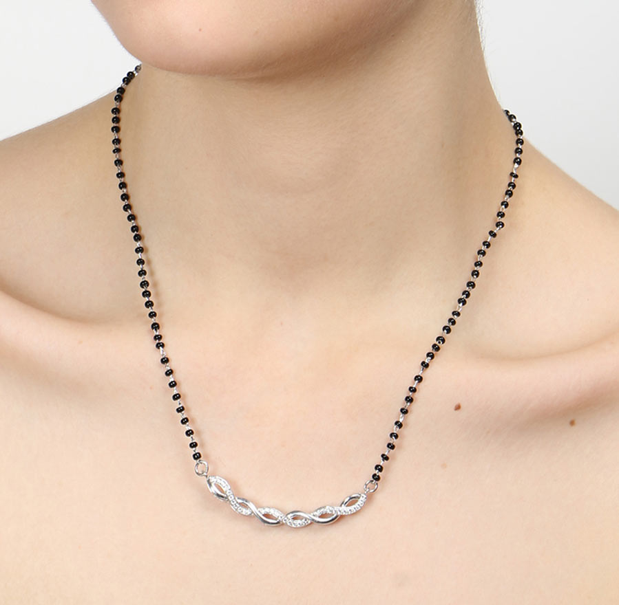 Twist Mangalsutra Chain Pendant