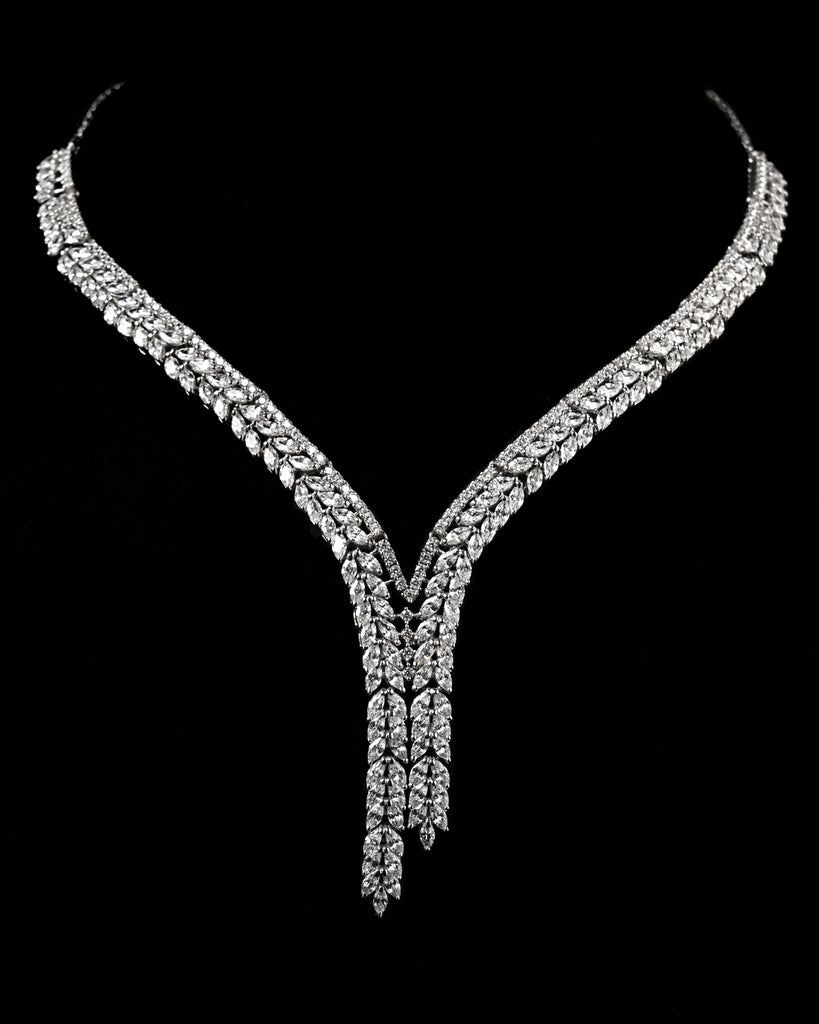 Clara 925 Sterling Silver Princess Necklace