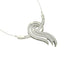 CLARA 925 Sterling Silver Rhodium Plated Zoe Pendant with Chain Gift for Women and Girls