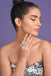 Clara 925 Sterling Silver Long Adjustable Cocktail Ring 