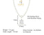 CLARA 925 Sterling Silver Rhodium Plated Round Pendant with Chain Gift for Women & Girls
