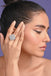 Clara 925 Sterling Silver Cluster Adjustable Cocktail Ring 
