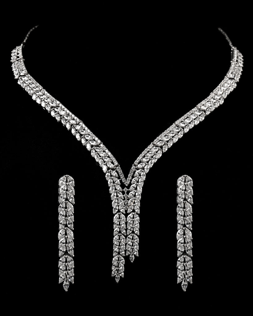 Clara 925 Sterling Silver Princess Necklace