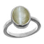 Ceylon Gems Chrysoberyl cat's eye Lehsunia 8.3cts or 9.25ratti stone Elegant Silver Ring
