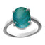 Ceylon Gems Turquoise Firoza 8.3cts or 9.25ratti stone Elegant Silver Ring