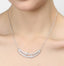 CLARA 925 Sterling Silver Rhodium Plated Ava Pendant with Chain Gift for Women and Girls