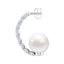 Clara 92.5 Sterling Sterling Silver Classic Pearl Earrings Gift for Women and Girls