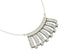 CLARA 925 Sterling Silver Rhodium Plated Ayla Pendant with Chain Gift for Women & Girls