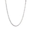 Clara Anti-Tarnish 92.5 Sterling Silver Curb Chain Necklace in 20 24 28 inches for Men & Boys