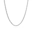 Silver Rope Chain Necklace in 20 24 28 inches
