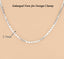 Clara Anti-Tarnish 92.5 Sterling Silver Box Chain Necklace in 20 24 28 inches for Men & Boys