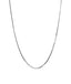 Clara Anti-Tarnish 92.5 Sterling Silver Box Chain Necklace in 20 24 28 inches for Men & Boys