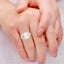 Clara 92.5 Sterling Silver Diamond Cut Zirconia Real Pearl Ring Gift for Women and Girls