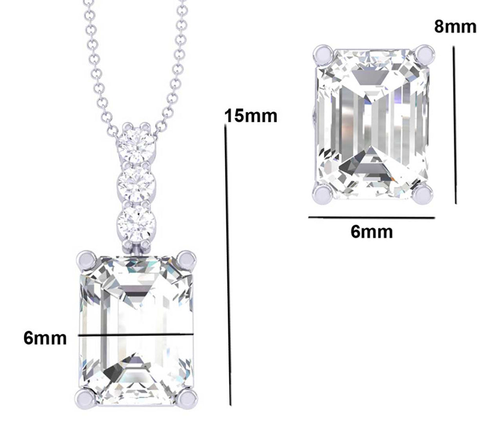 Clara-92.5-Sterling-Silver-Emerald-Cut-Solitaire-Pendant-Earring-Jewellery-Set-Gift-for-Women-&-Girls