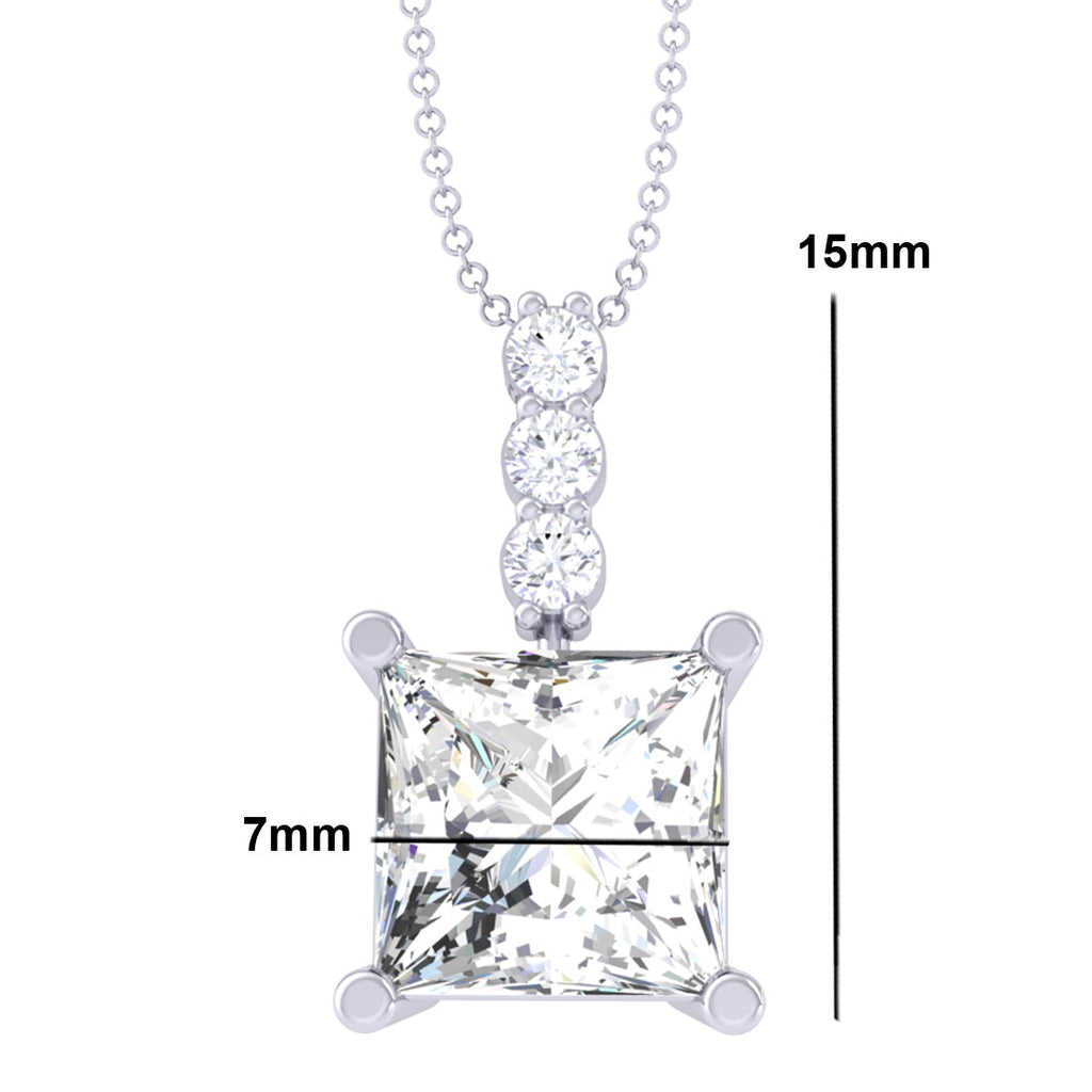 Clara-92.5-Sterling-silver-White-Gold-Plated-Square-Princess-Solitaire-Pendant-Chain-Necklace-For-Women-&-Girls