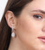 Clara 925 Sterling Silver and Cubic Zirconia Dangle & Drop Adele Earring With Screw Back for Women & Girls