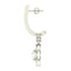 Clara 925 Sterling Silver and Cubic Zirconia Dangle & Drop Margo Earring With Screw Back for Women & Girls