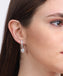 Clara 925 Sterling Silver and Cubic Zirconia Dangle & Drop Adelyn Earring With Screw Back for Women & Girls