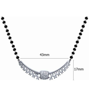 Silver Mangalsutra Set