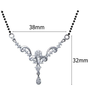 Silver Mangalsutra Set