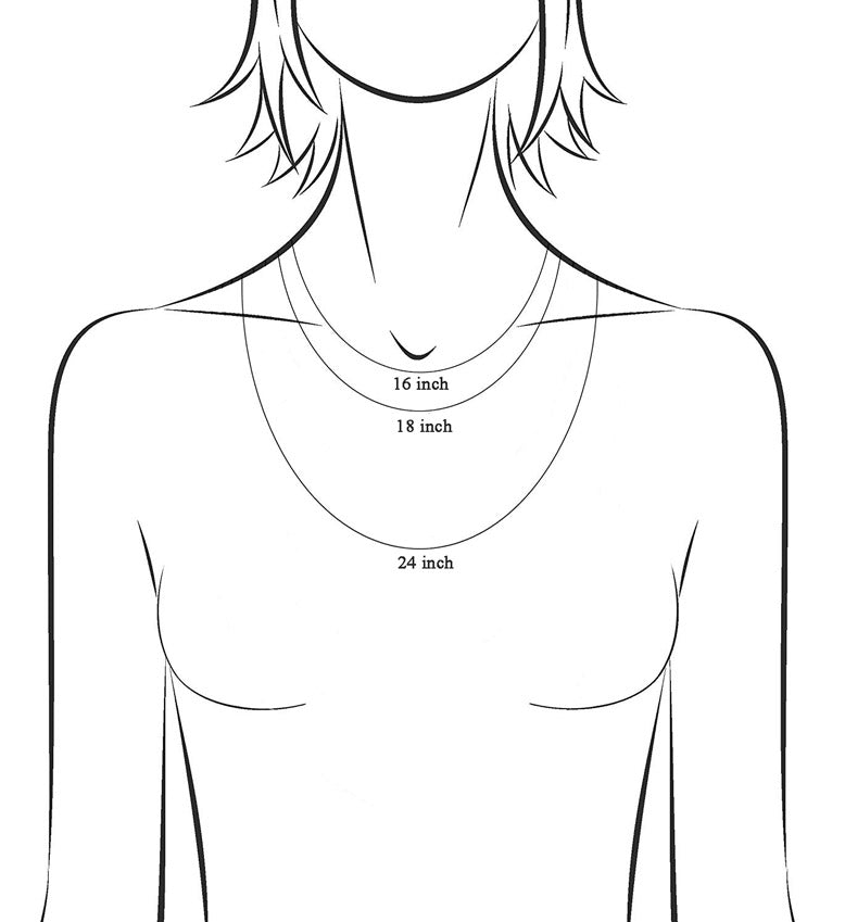 Clara Anti-Tarnish 92.5 Sterling Silver Silk Chain Necklace in 16 18 24 inches for Women & Girls