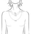 Clara Anti-Tarnish 92.5 Sterling Silver Silk Chain Necklace in 16 18 24 inches for Women & Girls