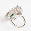 Clara 925 Sterling Silver Prisha Adjustable Cocktail Ring 
