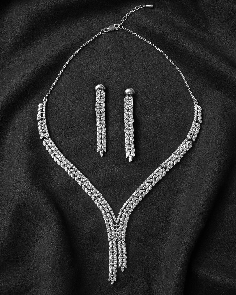Clara 925 Sterling Silver Princess Necklace