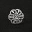Clara 925 Sterling Silver Dome Adjustable Cocktail Ring 
