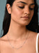 CLARA 925 Sterling Silver Minimal Daily wear Charm Minimal Necklace Chain 