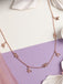 CLARA 925 Sterling Silver Butterfly Charm Necklace Chain 