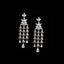Clara 925 Sterling Silver Shiza Dangler Earrings