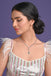 Clara 925 Sterling Silver Leafy Green Necklace