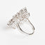 Clara 925 Sterling Silver Kayra Adjustable Cocktail Ring 