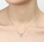 CLARA 925 Sterling Silver Rhodium Plated Aria Pendant with Chain Gift for Women and Girls