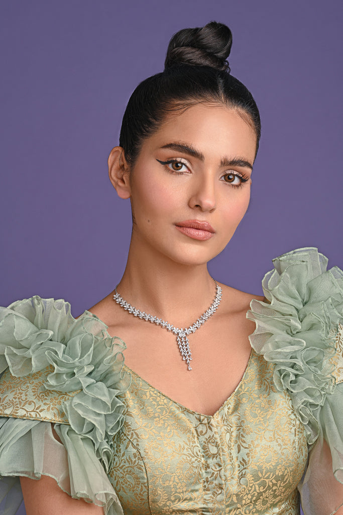 Clara 925 Sterling Silver Shiza Necklace