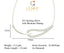 CLARA 925 Sterling Silver Rhodium Plated Stella Pendant with Chain Gift for Women and Girls