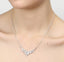 CLARA 925 Sterling Silver Rhodium Plated Cubic Zirconia Pendant with Chain Gift for Women & Girls