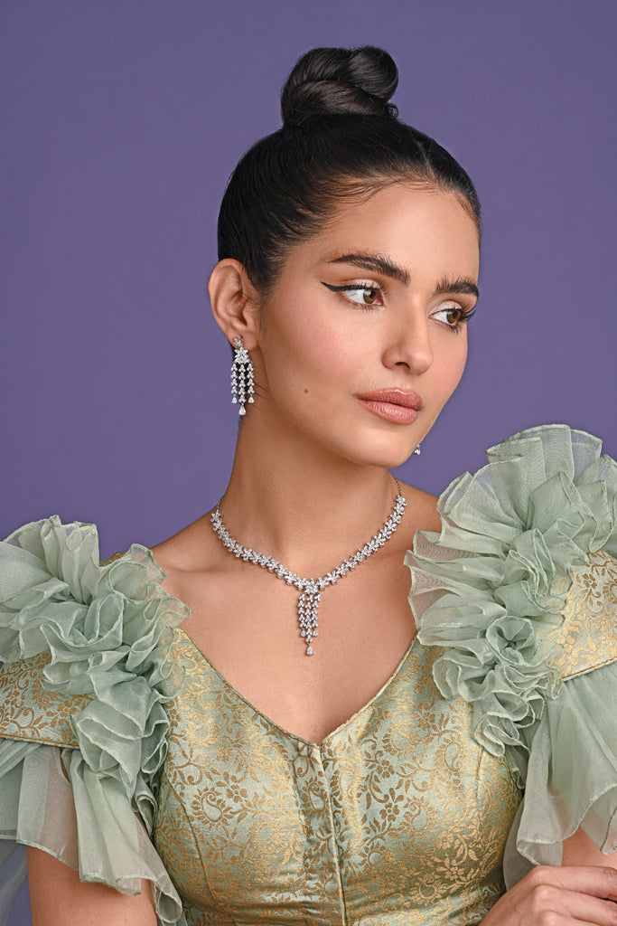 Clara 925 Sterling Silver Shiza Necklace