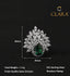 Clara 925 Sterling Silver Prisha Adjustable Cocktail Ring 